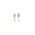 STARLIGHT silver-plated pearl earrings