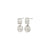 Boucles d’oreilles Fire Plaqué argent