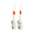 ECLIPSE earrings silver-plated