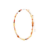 Collier Iris Plaqué argent Multicolore