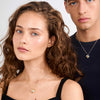 Collier cœur NOVA plaqué or