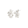 SUNSETrecycled earrings silver- plated