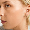 SENSE gold-plated stud earrings