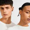 SENSE silver-plated/agate earrings