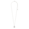 (W) Collier : Ember : Plaqué argent : Cristal