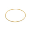 ARASH bracelet Gold Plated White