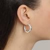 MADDIE chunky hoop earrings