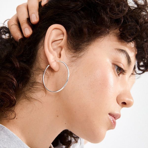 APRIL medium-size anneaux boucles d'oreille