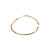 ALISONbracelet brown, gold- plated