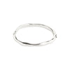 HARRISON silver plated bangle