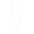 HADLEY silver plated necklace