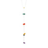 NARI Y-collier plaqué argent