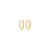 KALIA recycled hoop earrings gold-plated
