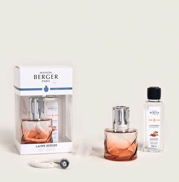 Coffret lampe Berger Spirale Rose Ambré
