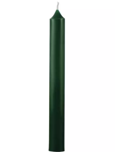 Bougies droite Vert Forêt