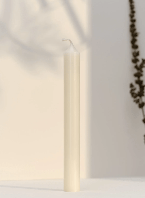 Bougie Droite Ivoire