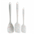 Ens. 3 spatules en silicone confetti