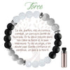 Bracelet Aroma noir : Force