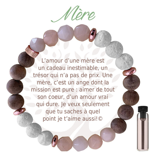 Bracelet Aroma brun : Mère