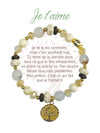 Bracelet Earth Angel Or : Je T'aime