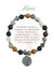 Bracelet Earth Angel Argent Foncé : Merci