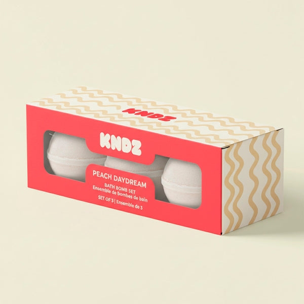 Ensemble de 3 bombes de bain Peach Daydream