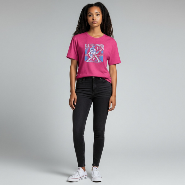 Tee-shirt Rose Heliconia avec dessin à l'avant