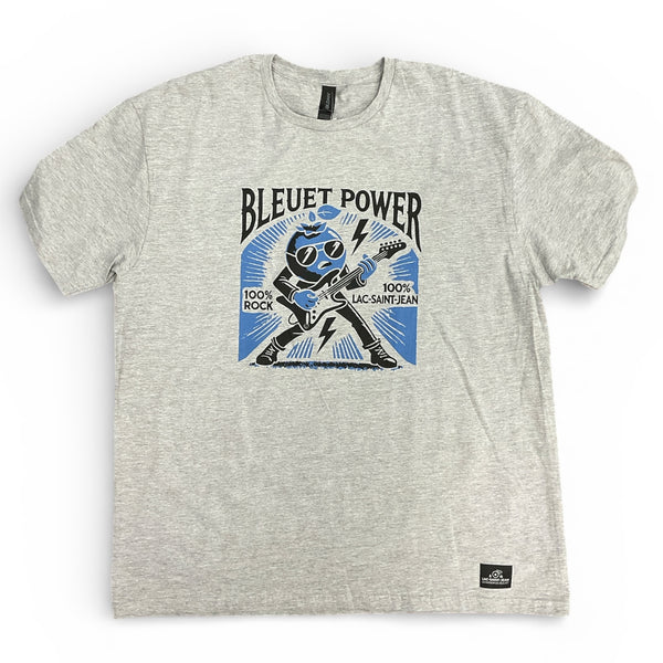 Tee-shirt Gris avec dessin à l'avant