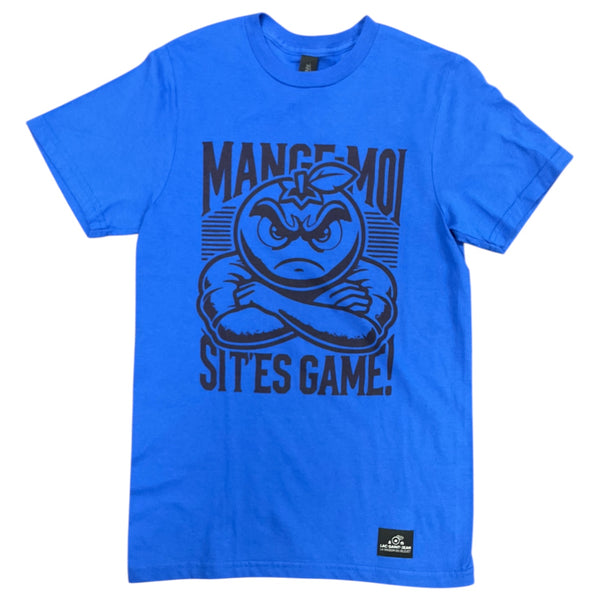 Tee-shirt Bleu Royal avec dessin à l'avant