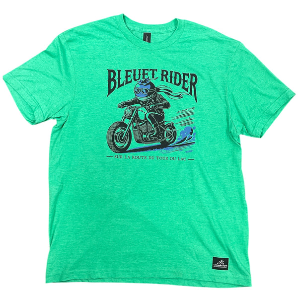 Tee-shirt Vert Clair avec dessin à l'avant