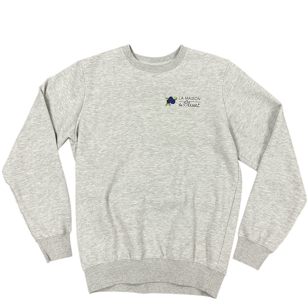 Coton ouaté Gris avec broderie à l'avant