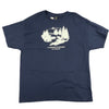 Tee-shirt vie sauvage Bleu Navy