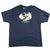Tee-shirt vie sauvage Bleu Navy