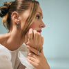 Boucles d'oreilles Rhea Huggie