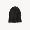 Cozy - Ribbed Beanie - Black