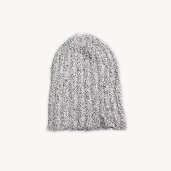 Cozy - Ribbed Beanie - Stone
