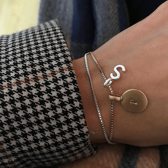 VERA recycled bracelet gold-plated