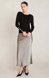 BOW RHINESTONE SWEATER TOP