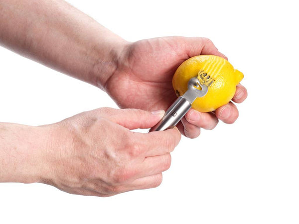 Ensemble à cocktail zesteur à agrumesavec 2 lames : petite lame pour créer des zestes finsRicardo La Maison du Bleuet