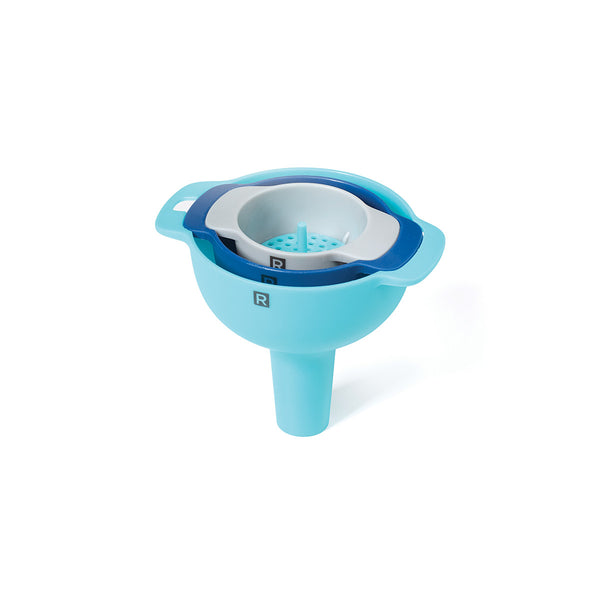 Ensemble d’entonnoirs avec passoire (4 pièces) Ricardo La Maison du Bleuet