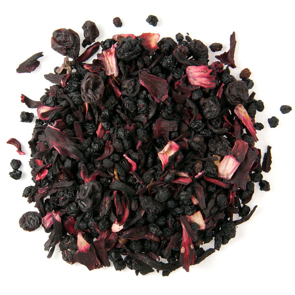 Tisane explosion de baie, Crucial Gourmet, La Maison du Bleuet, en vrac