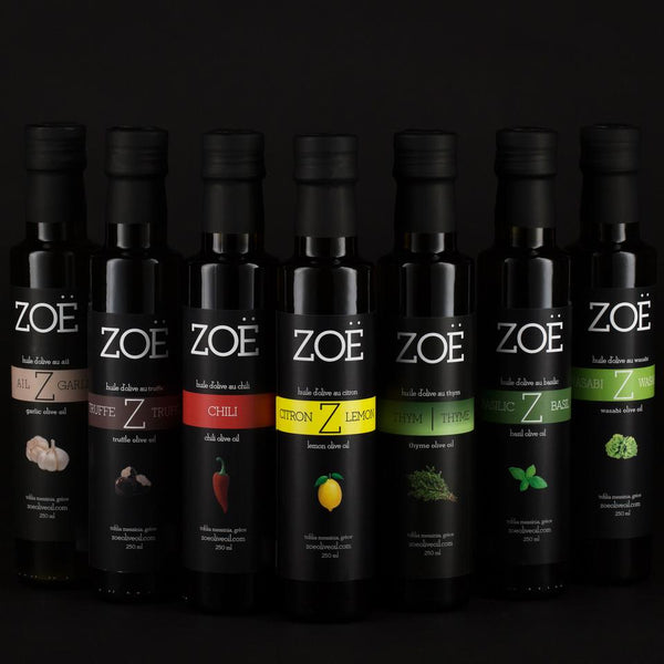 Huile d'olive infusée à l'orange 250 ml | Zoé | La Maison du Bleuet