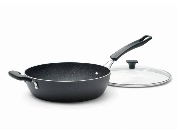 Poêle à frire « The Rock » avec couvercle en verre | Ricardo | La Maison du Bleuet