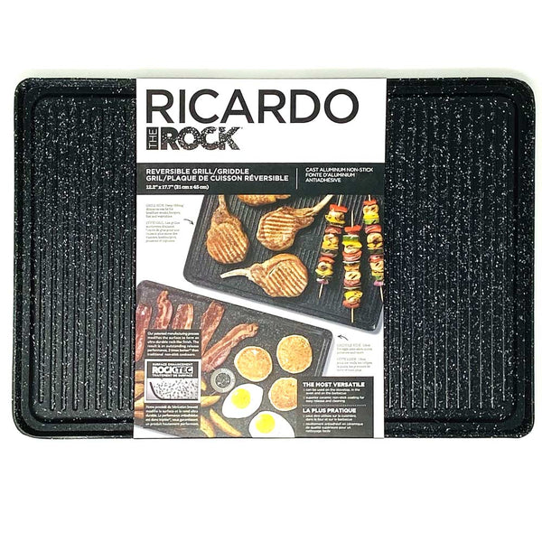 Plaque de cuisson réversible