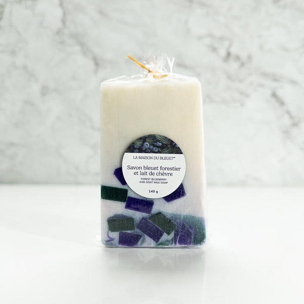 Savon Lait Chevre Bleuet Forestier
