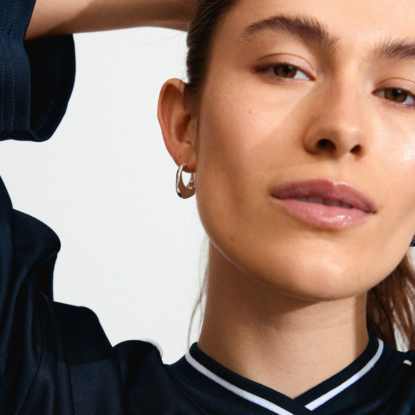 DUNE silver-plated earrings
