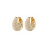 FOCUS crystal boucles d'oreille
