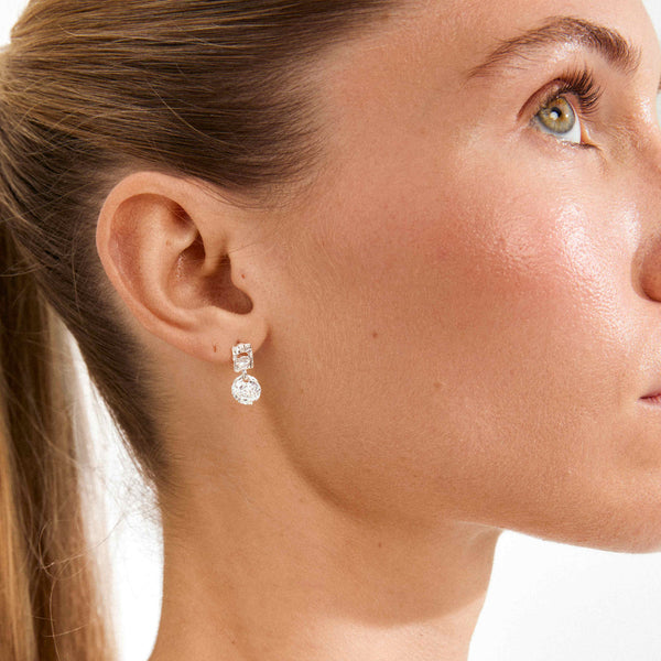 Boucles d’oreilles Fire Plaqué argent