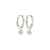 (W) Boucles d’oreilles Fire Plaqué argent