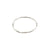 Bracelet rigide HAZE plaqué argent
